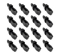 FortuneGlobe Clips de bâche 16pcs， Fixation de bâche-Tente -Clips de bâche-Clips pour Voile Solaire-tarp Clips-Crochets de bâche Plastique
