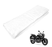FortuneGlobe Laine Isolante Haute Température pour Silencieux Moto - 50x70cm - Pour Mobylette, Scooter et Échappement Roche