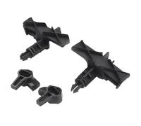 Fortwo Lot de 4 mécanismes de verrouillage de capot gauche droite inférieur supérieur remplacement pour Smart 2008 2009 2010 2011 2012