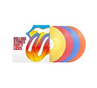 Forty Licks Édition Limitée Vinyle Jaune, Rouge, Bleu et Orange Transparent Vinyle