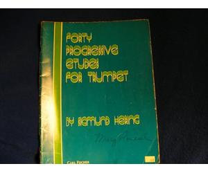 Forty Progressive Etudes for Trumpet
