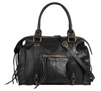 forty° Sac shopping Damen echt Leder | Fabriqué en Italie | Sac à main avec rivets | Sac à anses à franges 022214