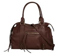 forty° Sac shopping Damen Echt Leder Fabriqué en Italie | Sac à main avec rivets | Sac à anses à franges 022214