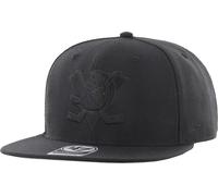 Forty Seven 47 Brand Mighty Ducks D'Anaheim Capitaine Snapback Cap Noir Sur Noir