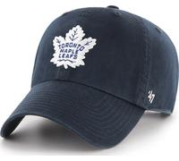 Forty Seven 47 Brand Toronto Maple Leafs Bleu Marine Clean Haut Curved Chiné Cap