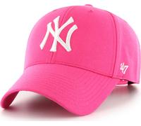 Forty Seven 47 Marque New York Yankees Magenta MVP Visière Curved Snapback Cap