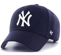 Forty Seven 47 Marque New York Yankees Marine MVP Curved Visor Velcroback Cap