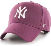 Forty Seven 47 Marque New York Yankees Prune MVP Visière Curved Snapback Cap