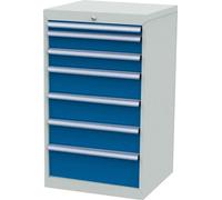 Forum Armoire à tiroirs FS6 7S H1020mm RAL7035/5010