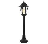 Forum Éclairages - CZ-25148-BLK - Lanterne Haute À Panneaux 6 Bianca, Noire