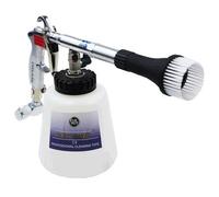 Forum Equipement - Pistolet de Nettoyage Cyclone Booster 2 - Modèle avec Brosse, Blanc