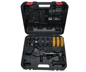 Forum Equipement - Valise avec Brosseuse Pro équipée avec jeu de 9 brosses