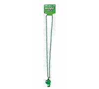 Forum Novelties 71567 Beads with Whistle, Green, One Size