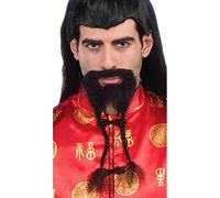 Forum Novelties Black Braided Mustache and Beard Costume Accessory One Size