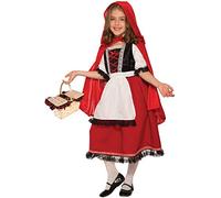 Forum Novelties Costume de luxe pour enfant Petit chaperon rouge Taille S