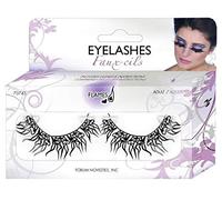 Forum Novelties Flaming Hearts Costume Paper Eye Lashes One Size