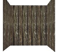 Forum Novelties Haunted House Rouleau de décoration Murale en Bois pourri pour intérieur/extérieur, 30,5 m, Marron