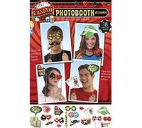 Forum Novelties- Kit de démarrage Photo de Casino | 1 pièce, 77554, Multicolore, Taille Unique