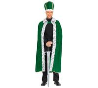 Forum Novelties Men's King Robe and Crown, Green, One Size