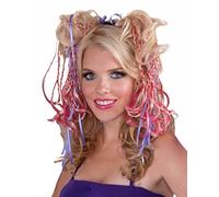 Forum Novelties Men's Novelty Fairy Hair Piece, Blonde/Pink, One Size