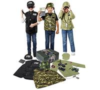 Forum Novelties Tactical Hero Coffre pour enfant (soldat, pilote, police) Taille S