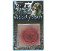 Forum Novelties Zombie Prosthetic Bloody Scar Wound Costume Accessory