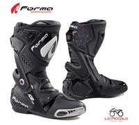 FORV220 99 Bottes Noirs Forma Ice Pro Road Racing Routiers Piste Moto Mesure 43