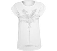Forvert Fontana, t-shirt femmes L Blanc/Gris Clair Blanc/Gris Clair