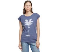 Forvert Ladies Tee Fontana T-Shirt, Bleu Vintage, XL Femmes