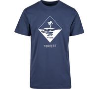 Forvert Morro Bay, t-shirt S Bleu/Blanc Bleu/Blanc