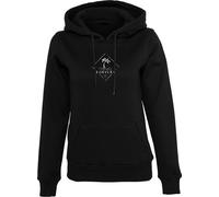 Forvert Santa Rosa, sweat à capuche femme L Noir/Blanc Noir/Blanc