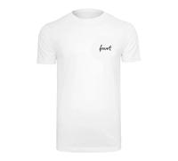 Forvert T-shirt Salinas col rond manches courtes Homme Blanc/Noir L