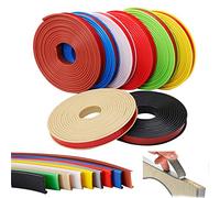 FORVOLWCO 4m Bande de Bord en TPE Souple à Profil en U Bande de Couvre Chant, Protecteur De Bord U, ande De Chant Adhesive, Edge Guard Strip pour Les Projets De Bricolage, Les Réparations De Meubles