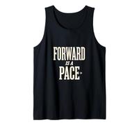 Forward is a Pace Back of Pack Runner Mantra Débardeur