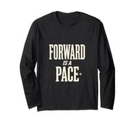 Forward is a Pace Back of Pack Runner Mantra Manche Longue