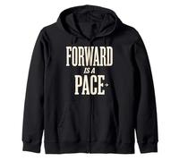 Forward is a Pace Back of Pack Runner Mantra Sweat à Capuche