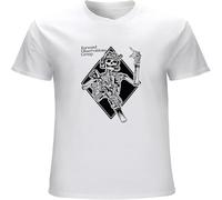 Forward Observations Group Skeleton Gbrs Tshirt Harajuku Vintage Print Tops Cool Gothic Streetwear Men Tee Camisetas White 3XL