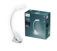 PHILIPS Forys Clip Lampe de table portable avec batterie Blanc froid 5 W