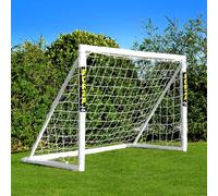 FORZA 183 cm x 122 cm But de Football en PVC | Cage, Filet et Poteaux Résistants aux Intempéries | Sac de Transport, Mur de Tir et Ballon de Foot en Option (But + Ballon)