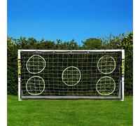 FORZA 2,4m x 1,2m But de Football PVC Imperméable avec Système de ‘Verrouillage’ (Mur de Tir, Sac de Transport & Ballon en Option) (But + Mur de Tir)