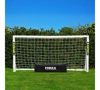 FORZA 2,4m x 1,2m But de Football PVC Imperméable avec Système de ‘Verrouillage’ (Mur de Tir, Sac de Transport & Ballon en Option) (But + Sac de Transport)