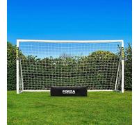 FORZA 3,7 m x 1,8 m But de Football en PVC | Cage pour Enfants avec Poteaux Résistants aux Intempéries | Sac de Transport, Mur de Tir et Ballon en Option (3. But + Sac de Transport)