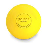 FORZA Boule de Massage de Crosse - Masseur Musculaire, Balle de Crosse | Massage Profond | Boule Antistress | Balle de Massage | Rouleau de Massage (Lot de 1, Jaune)