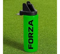 FORZA Bouteille d’Eau de Sport Hygiénique de 1 Litre | Bouteille Sans BPA avec Embout Sans Contact | Idéale pour les Équipes Sportives | Équipement Essentiel (Vert, Pack de 20)
