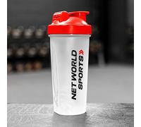 FORZA Bouteille Shaker Protéines 700ml | Gourde Nutrition pour Sports | Bouteille Mixer pour le Gym l'Haltérophilie | Choix de couleurs | Lots de 1, 3, 20 ou 72 en option (Lot de 3, Rouge)