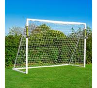 FORZA But de Football/Futsal de 3 m x 2 m | uPVC Durable et Résistant aux Intempéries | Équipement de Jardin | Ballon d’Entraînement, Mur de Tir et Sac en Option (But Seul)