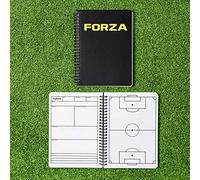 FORZA Carnet pour Entraîneur de Football - Cahier Tactique avec 100 Pages (Format A4/A5) (A4)