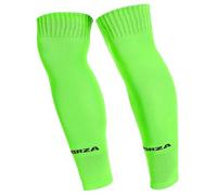 FORZA Chaussettes de Gardien de But Pré-Découpées | Confort Ultime pour Performance Optimale | Disponibles en 3 Tailles et 4 Couleurs (Vert Fluo, L/XL (Taille européenne 42-47))