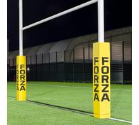 FORZA Coussinets de protection pour poteaux de rugby | Rembourrage en mousse conforme à la réglementation mondiale du rugby - Housses en PVC résistant aux intempéries - Convient aux poteaux jusqu'à 10