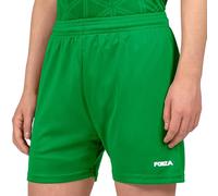 FORZA Géo Short de Football pour Enfants [5-14 Ans] | Short de Foot Unisexe pour Jeunes Joueurs | Tissu à Séchage Rapide avec Taille Ajustable (Vert, 11-12 Ans)